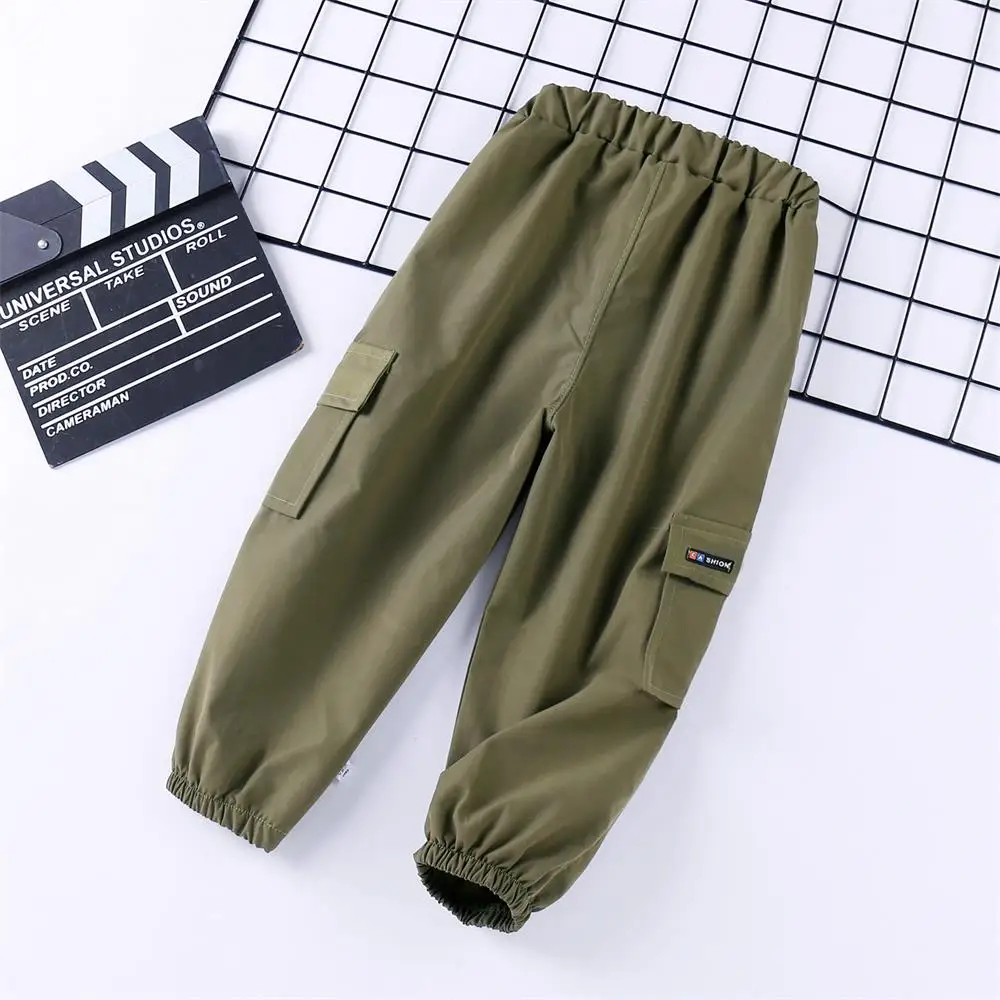 Pants Casual Pants For Boys And Girls Fashion Cargo Pants New Versatile Long Pants Sweatpants 1-10 Years Old