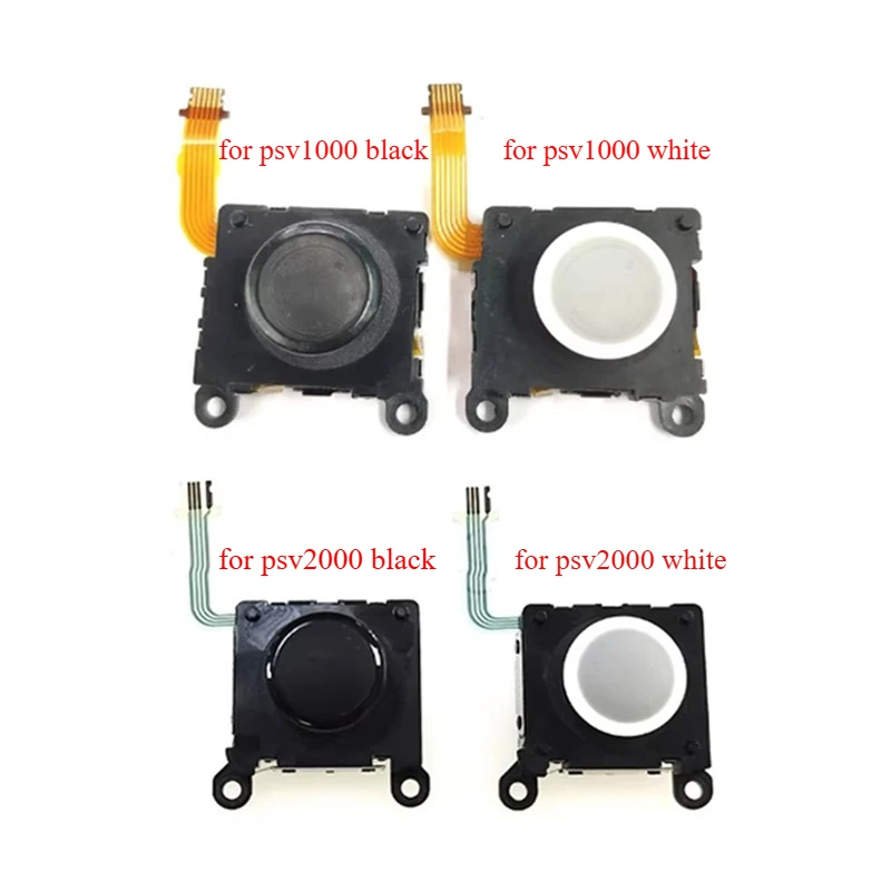 For PSVita PS Vita 2000 Slim 3D Analog Joystick Controller Thumb Stick Replacement for PSV2000 for PSV 2000 Analog