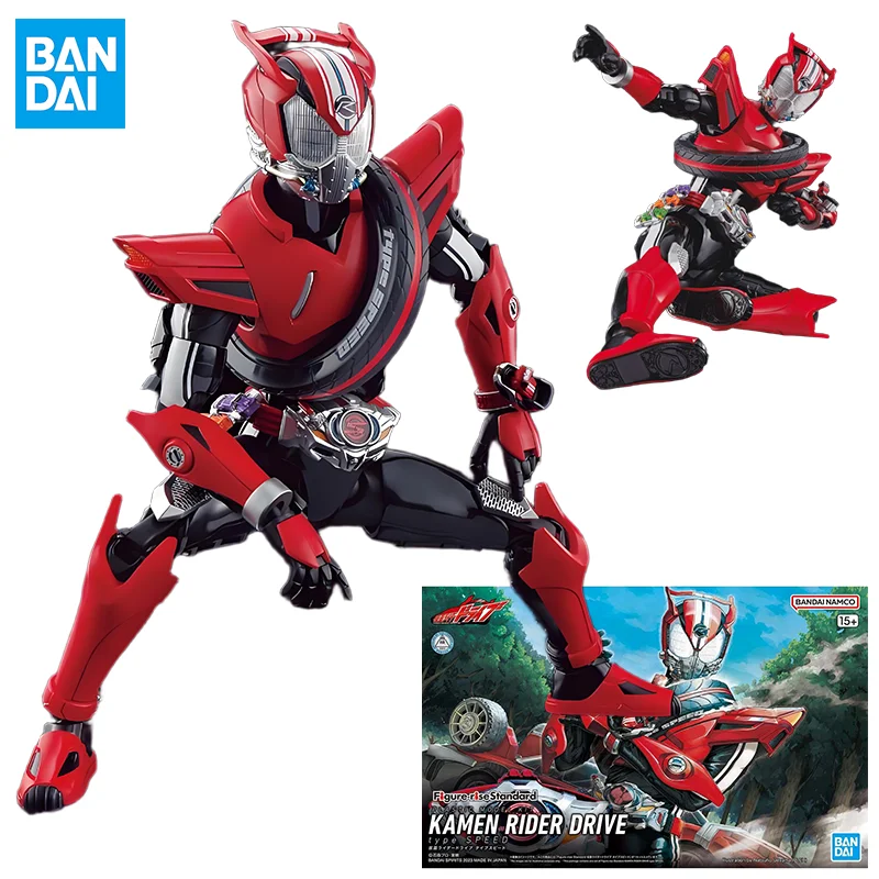 

Bandai Original Figure-rise Standard Masked Kamen Rider DRIVE Anime Figure Model Anime Action Figure Toys Gifts for Children