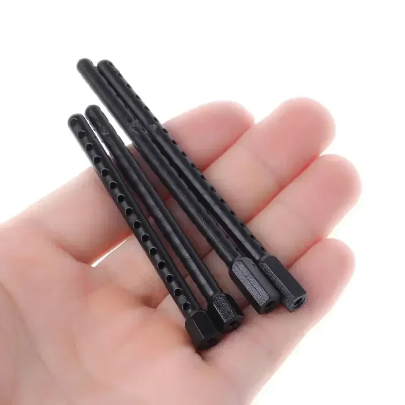 4pcs Plastic Body Post Mounts Shell Column For 1/10 HSP 94123 94122 Model Car Replacement Parts