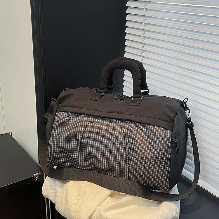 

New Large Capaci Portable Travel Bag Women's Handbag Men's oulder Bag Fitn Bag Carry-On Lage Bag for Outing