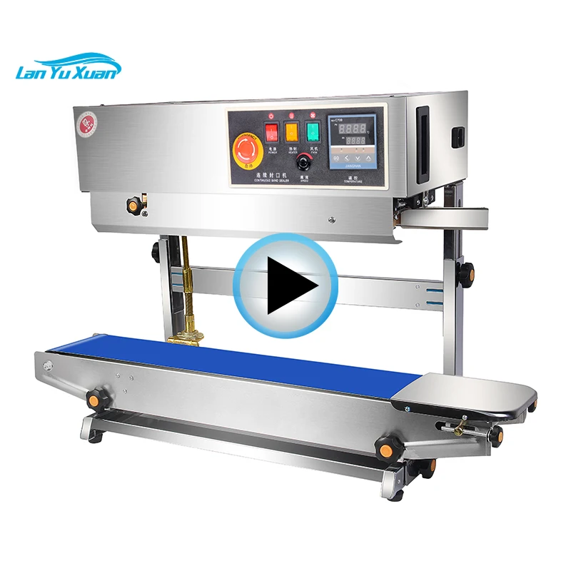 Best-selling Continuous sealing packaging machine, food bag sealing machine Continuous Automatic Sealing Machine