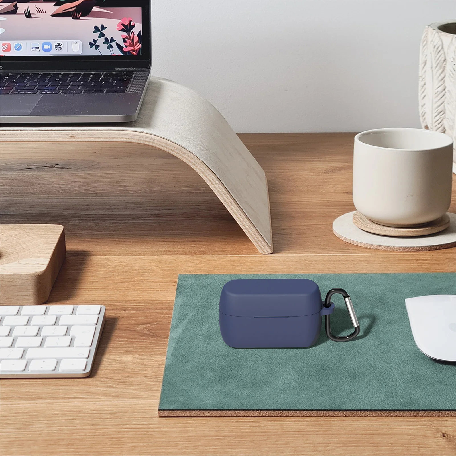 Силиконовый чехол Geekria, совместимый с Jabra ELITE 5 True Wireless Earbuds, кожаный чехол для наушников