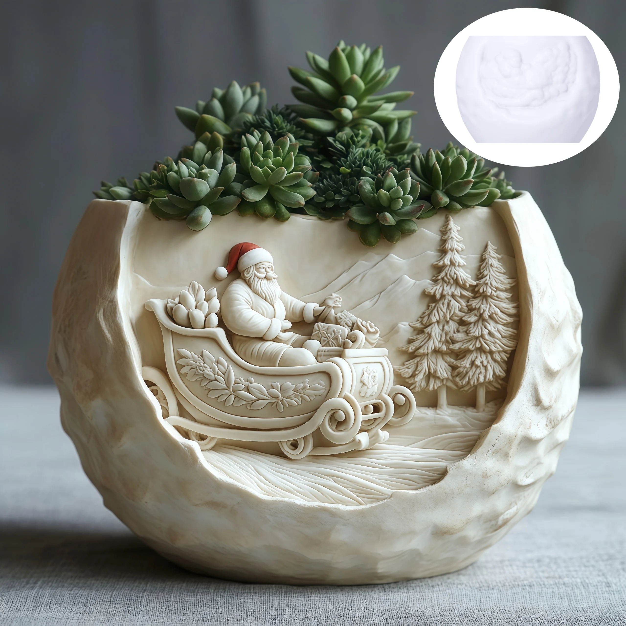 Slitta di cedro Babbo Natale R - Potsticker Mold recensione e prezzo