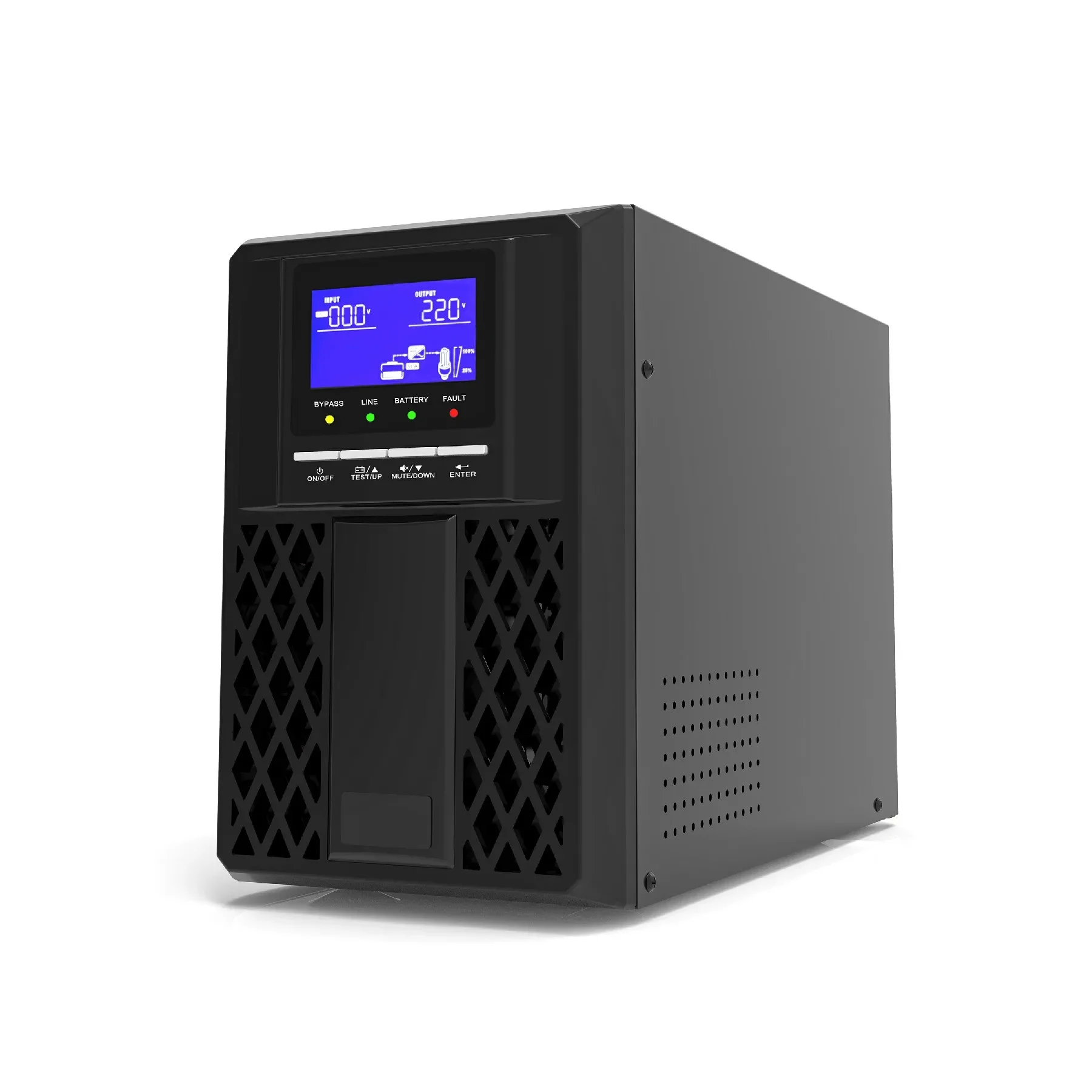 Single Phase Online UPS 1KVA 800W 900W 220/230v high frequency ECO system for IT