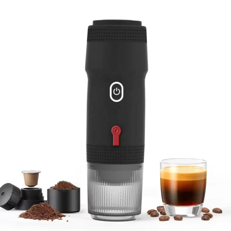 15-20bar Self-heating Cold Water Coffee Automatic Machine Portable Coffee Capsule Production Coffee Powder Maker Machine