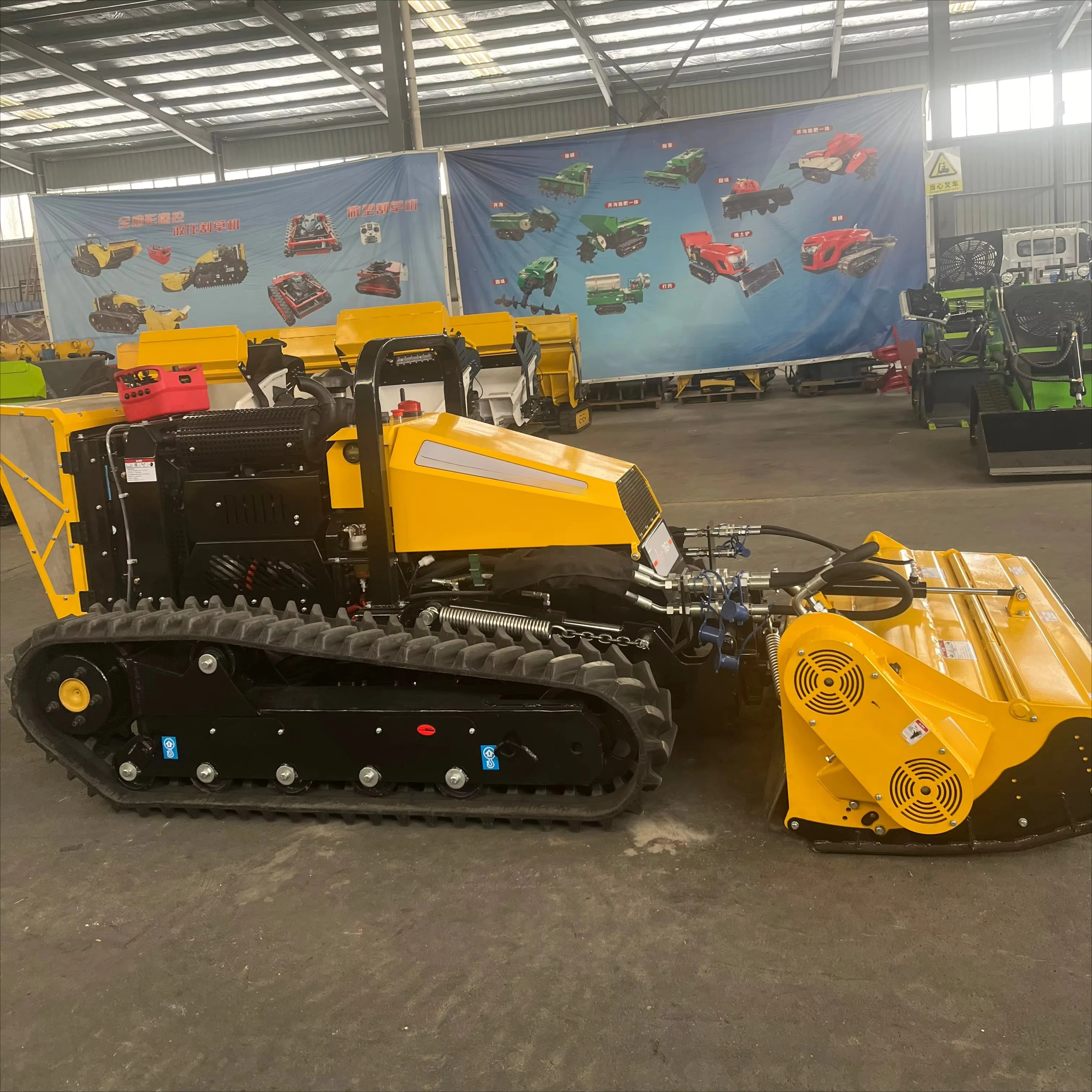 Remote Control Grass Cutter 0 Turn Lawn Mower Attachment