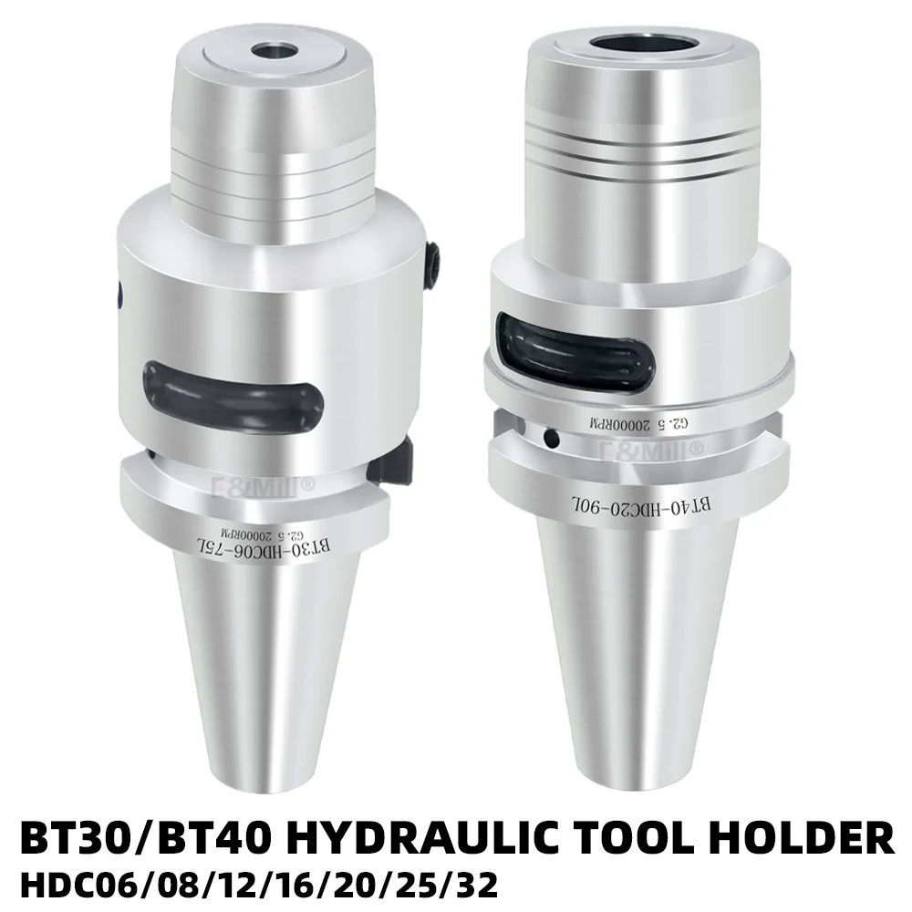 BT30 BT40 PHC04 PHC06 PHC08 PHC10 PHC12 PHC16 18 PHC20 PHC25 Hydraulic Tool Holder CNC machining center BT Spindle knife handle