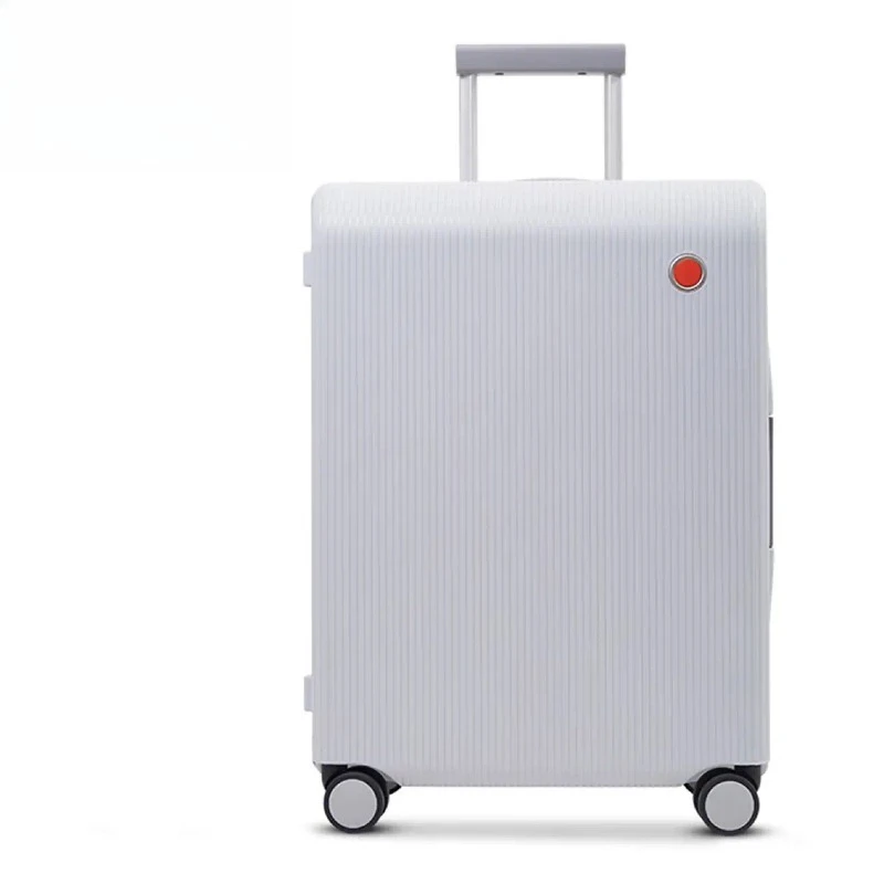 

Stylish light suitcase PW004-T light gray 24 inches