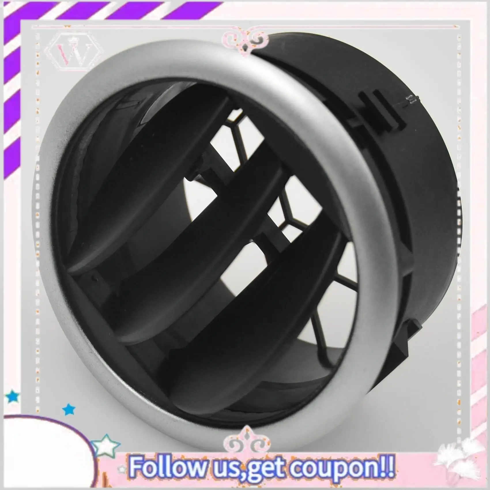 A76T-Car Vent Auto Car Dash Dashboard A/C เครื่องทำความร้อนช่องระบายอากาศเครื่องปรับอากาศกระจังหน้า Deflector Fit สำหรับซูซูกิ SX4 2005-2013