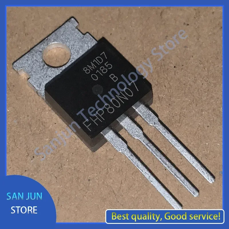 

10pcs FHP80N07 FHP100N07 New original electric vehicle controller MOS tube, generation 75NF75 TO-220