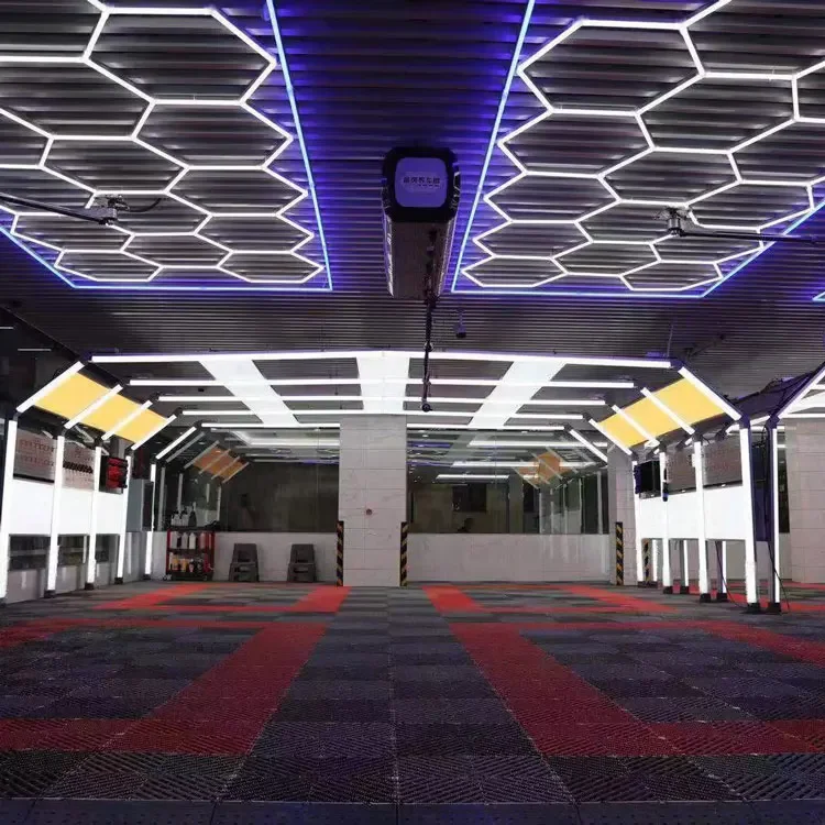 SUEZ Best Seller Wholesale Led Ceiling Light Honeycomb LED Light For Commercial Auto Show Hexagonal Led Light