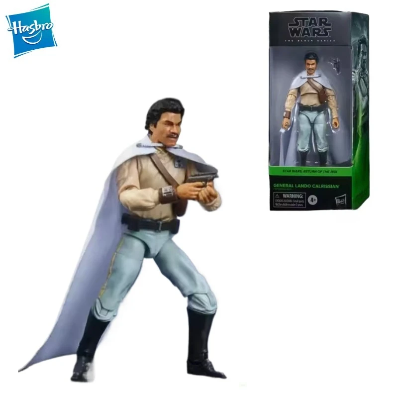 

Новая оригинальная фигурка Hasbro Star Wars The Black Series RETURN OF THE JEDI GENERAL LANDO CALRISSIAN, модель игрушки в подарок