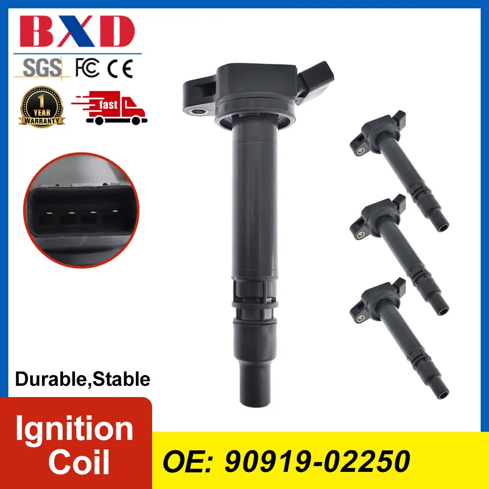 

Катушка зажигания 1/4 шт. 90919-02250 9091902250 Для LEXUS ES300H GS300 IS250 LS460 NX300H RC300, SCION TC, TOYOTA 4RUNNER AVALON