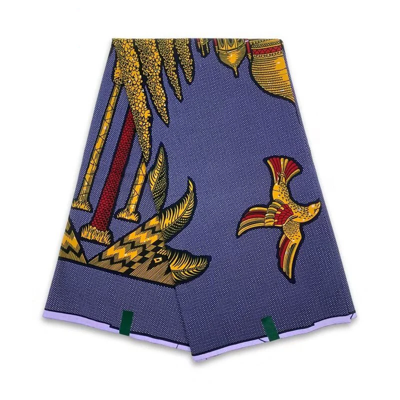 قماش مطبوع شمع أفريقي ، مضمون حقيقي ، شمع حقيقي ، شمع أنقرة ، قماش قطني 100 ٪ لفساتين الحفلات ، أحدث ، 6 ياردات ، Y16 #6