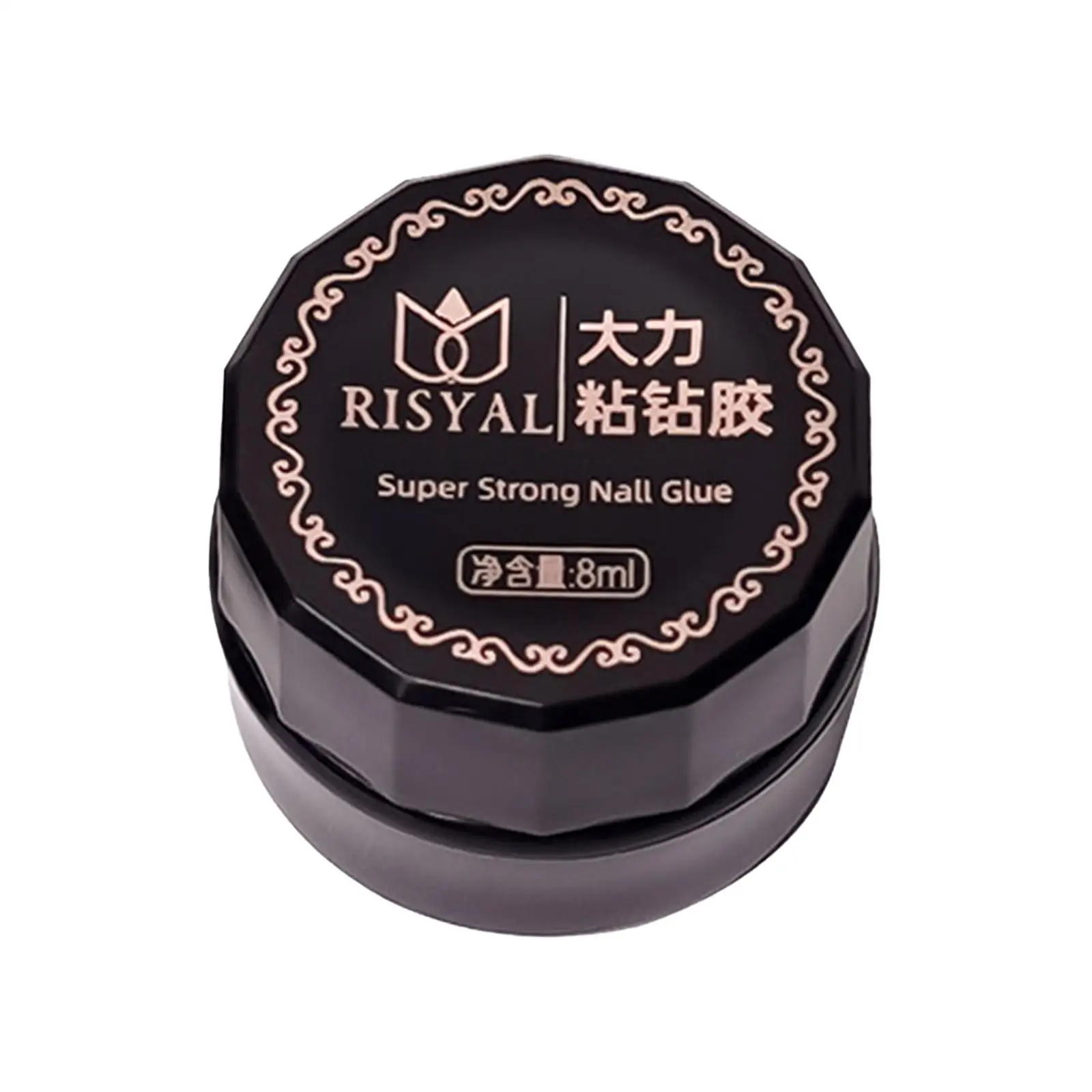 Nail Rhinestone Glue Gel Polish Bling Nail Art Materials Super Strong Adhesive for Glitter and Nail Charms
