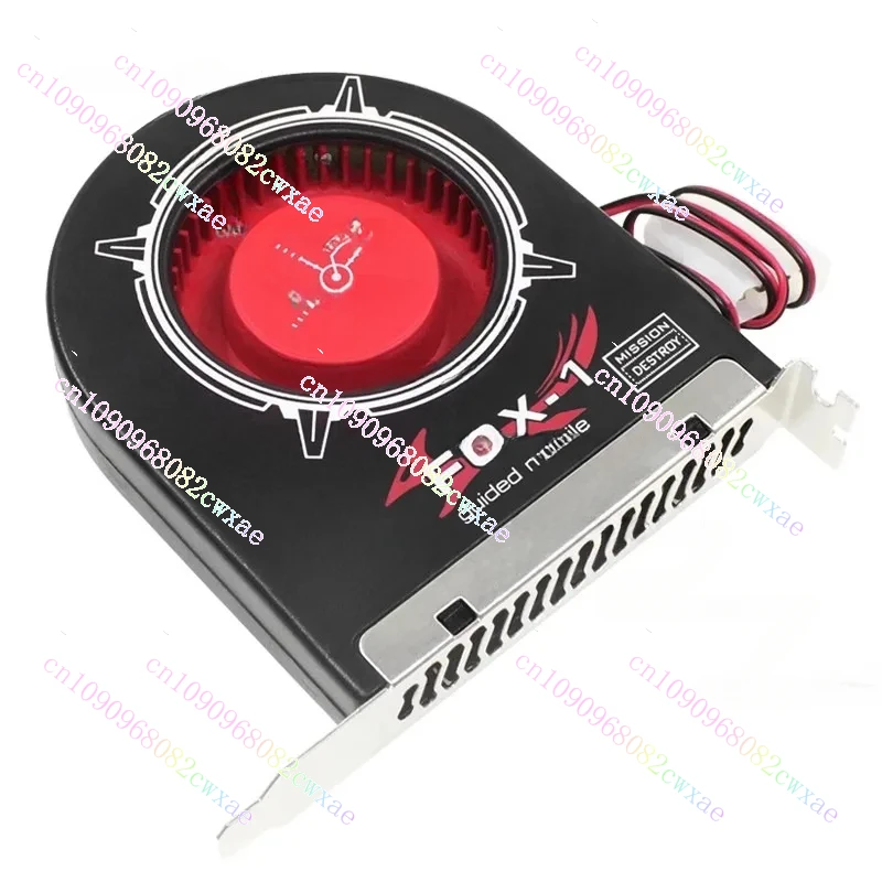 FOX-2 System Blower Computer Chassis Exhaust Cooling Fan PCI Slot Bit Fan Cooler Long Life Bearing Design High Air Flow