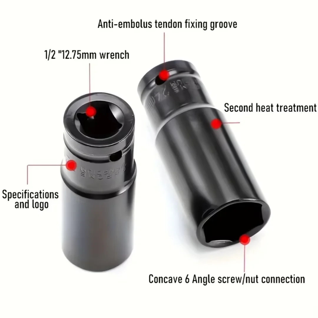 15 sztuk, zestaw nasadek do kl – Impact Wrench Socket Set Deep recenzja i cena