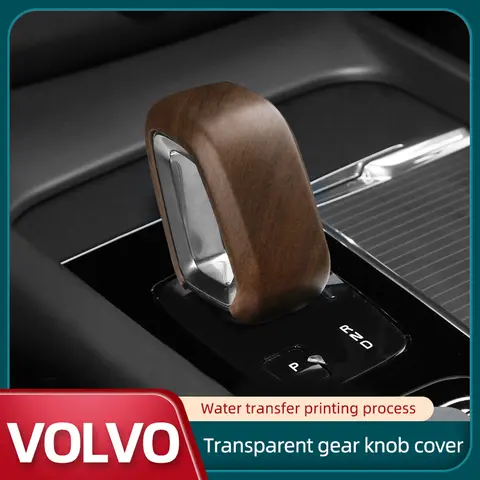볼보 XC60 S90 XC90 S60 V60 XC40 2022 V90CC v60cc v90 중앙 제어 기어 헤드 장식 커버 액세서리