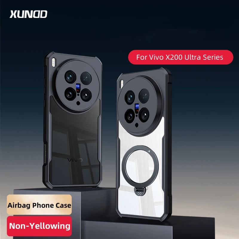 

Xundd For Vivo X200 Ultra Case For Vivo X200S Transparent Phone Cover Shockproof Bumper Protective Shell Cases For VivoX200Ultra
