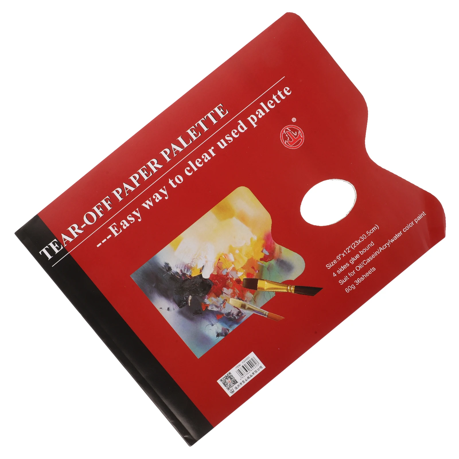 

Large Size 305x230mm Paper Palette for Painting Mixing Pigment Trays Watercolor Mixer Nail Salon Use Paint Paper Sheets