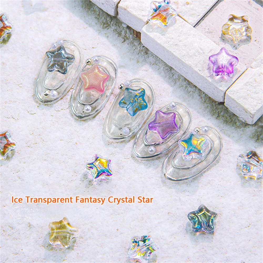 Giftig frei und sicher Nagel dekoration modisch und gut aussehend Little Star Schmuck einheitliche Farbe hochwertiges Material das neue