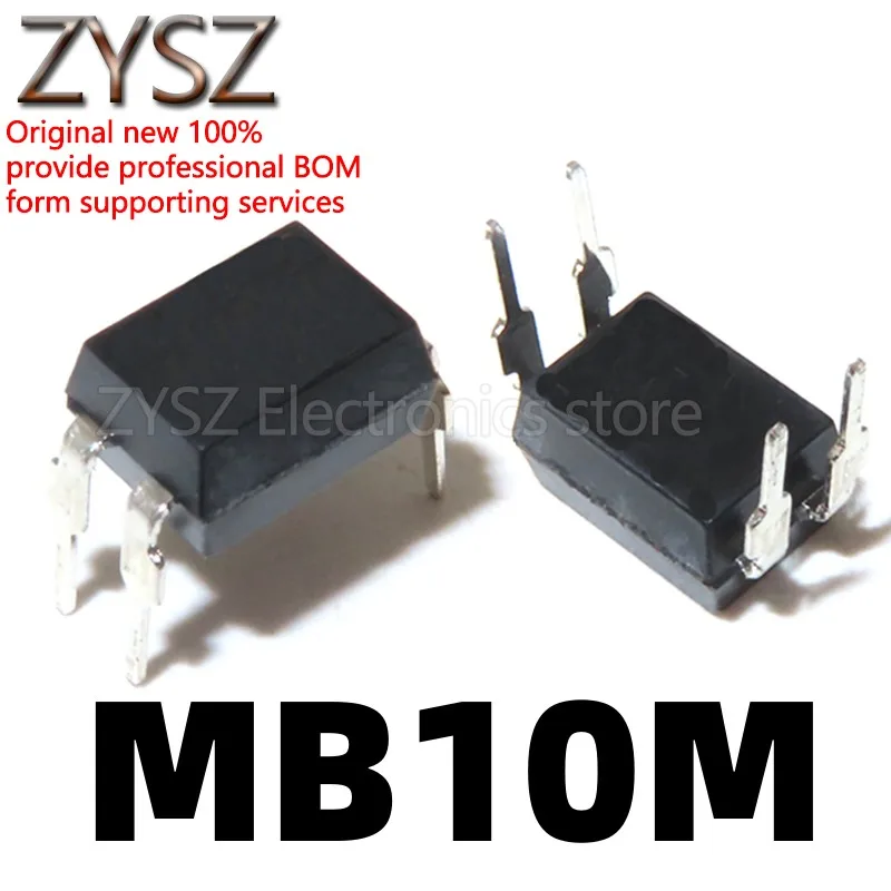 1 Buah MB10M 0, 5A1000V In-Line DIP4 Bridge Rectifier Bridge/Rectifier Bridge Pile