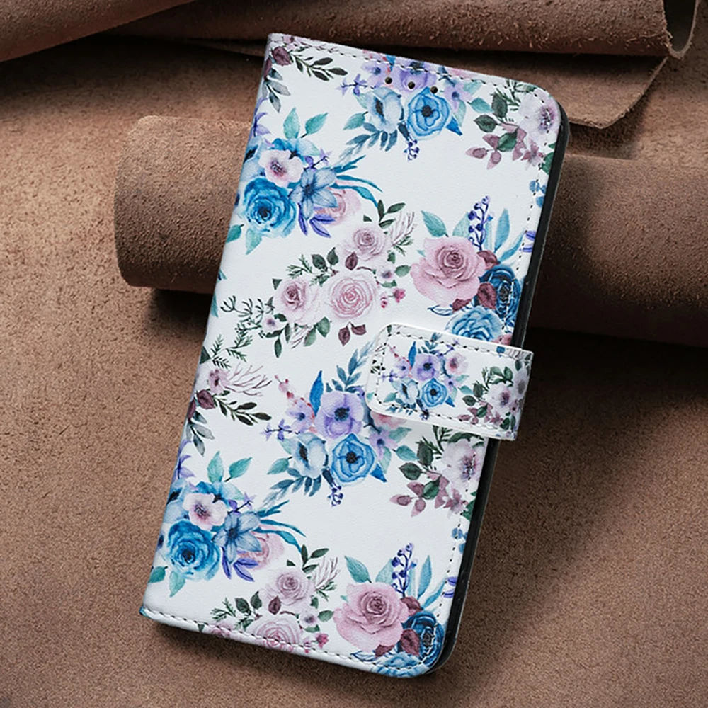 

3D Emboss Floral Leather Wallet Case For Xiaomi 13T Pro 5G Luxury Book Cover For Xiaomi 13T Flip Etui Mi 13T 13 T Pro Funda