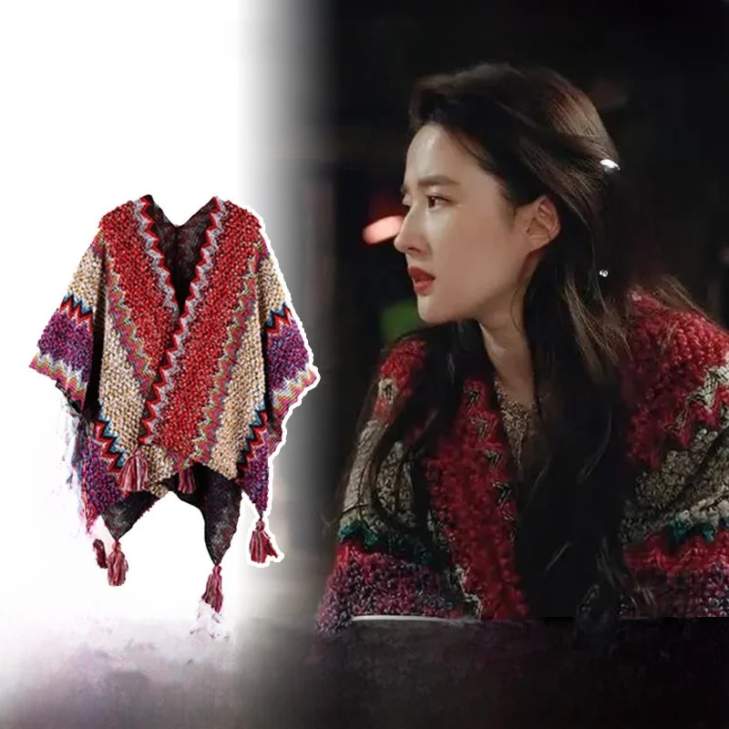cinvaikrose-ethnic-style-shawl-women's-outerwear-spring-autumn-travel-casual-hooded-coat-multi-functional-long-scarf