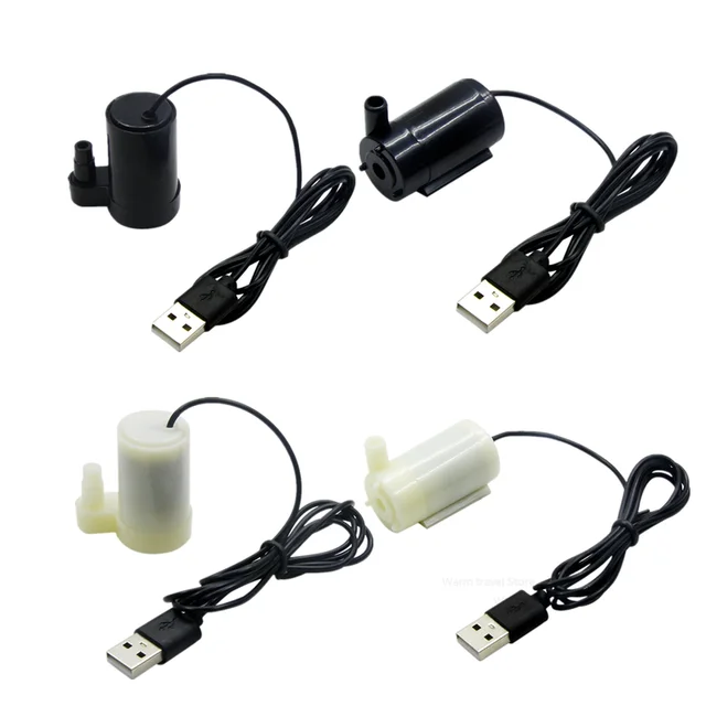 USB 5V niskonapięciowa mała pompa wodna Micro Mini pompa głębinowa wyjątkowo cicha Usb hydroponiczna sadzenie warzyw rzemiosło fontanna