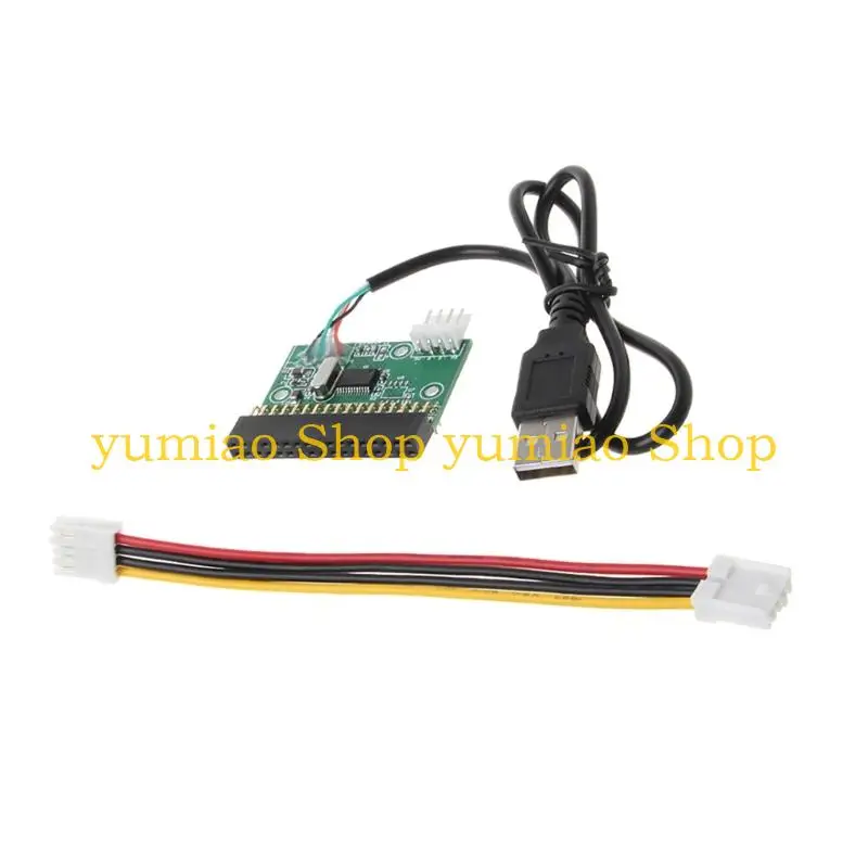 587B Industrial Floppys Drive Power Cable 2.54mm Spacing 4Pin Connectors 15CM ABS