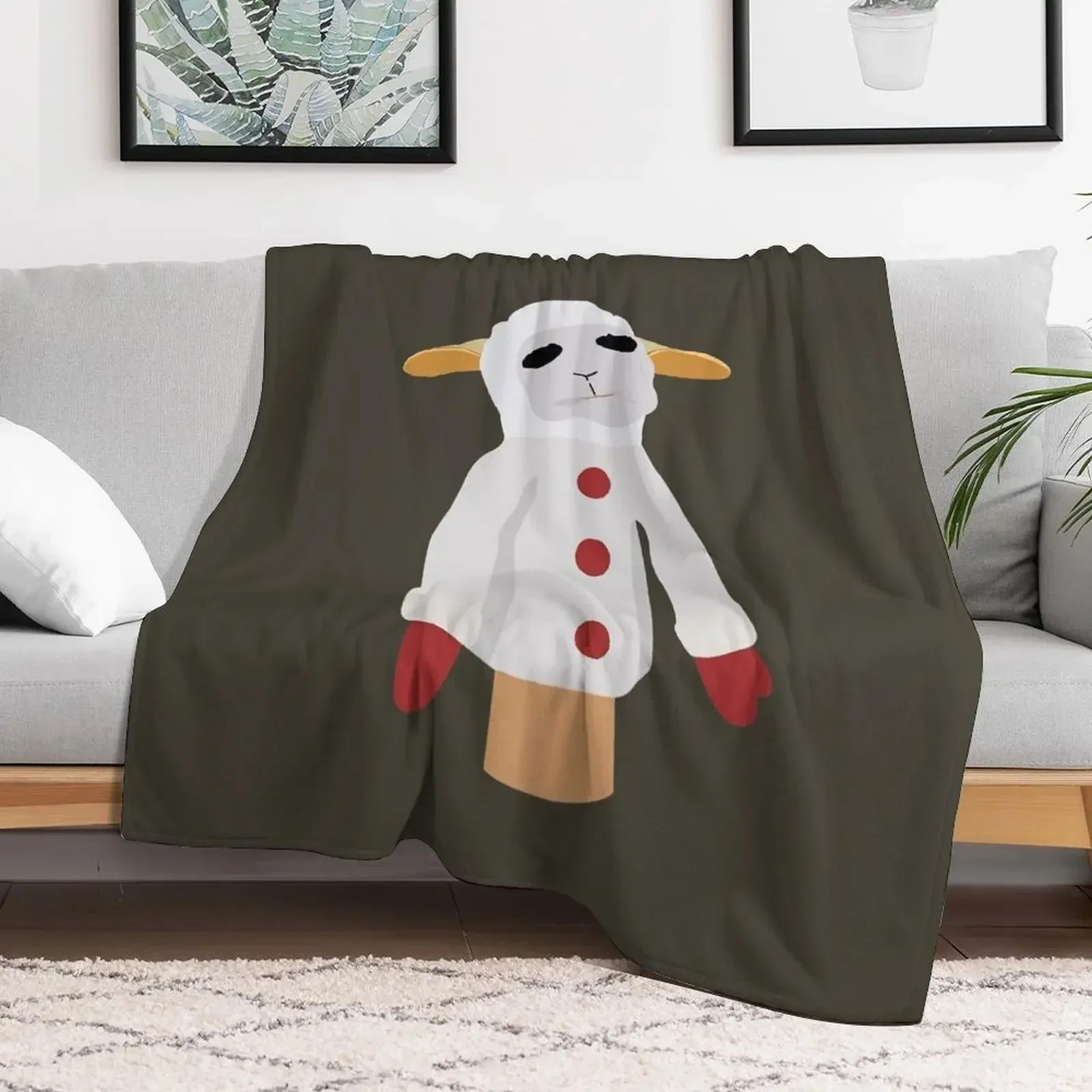 

Lamb Chop, I Love This, Best, For You, Women Gift, Good Idea Throw Blanket Thermal Stuffeds Blankets
