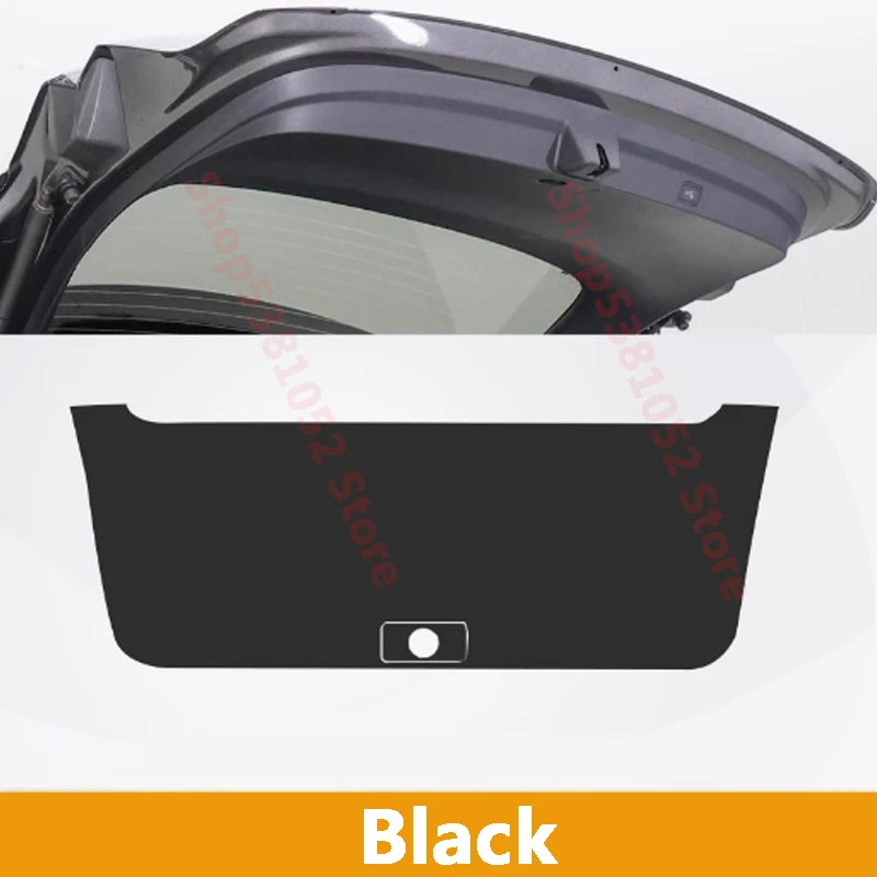 

For LEADING IDEAL LiXiang L6 2024 Car Trunk Tailgate Protection Pad Trunk PU Leather Anti-dirty Pad Accessories Cover