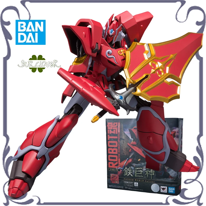 

BANDAI Original GUNDAM ROBOT Series PANZER WORLD Galient The Robot Spirits Anime Action Figure Model Gifts In Stock