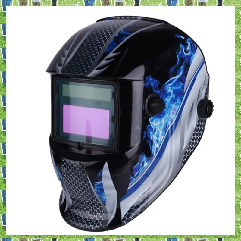

FTS Auto Darkening Welding Mask Adjustable Welder Face Cap For MMA MIG TIG Plasma Cutting Welder Mask