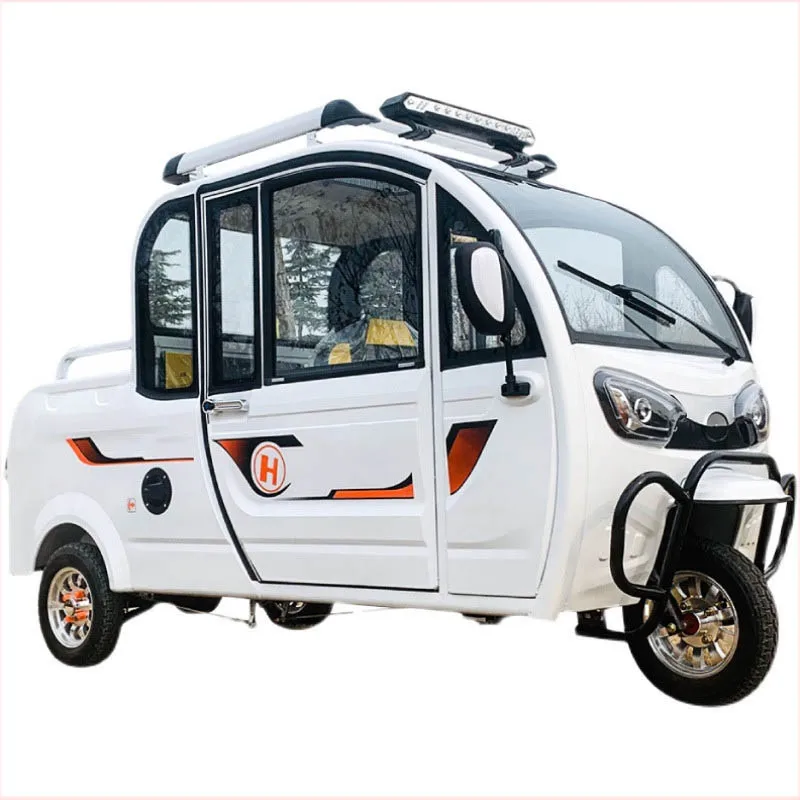 Pickup Truck Camper High Quality Taxi Electric Tricycle 3 Wheel Electric Tricycle For Passenger