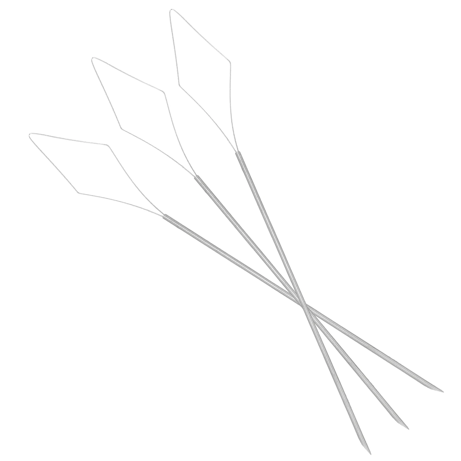 3pcs Hair Needles Weaving Dreadlock Tools Ventilating Needle Interlocking Tool Interlocking Extensions