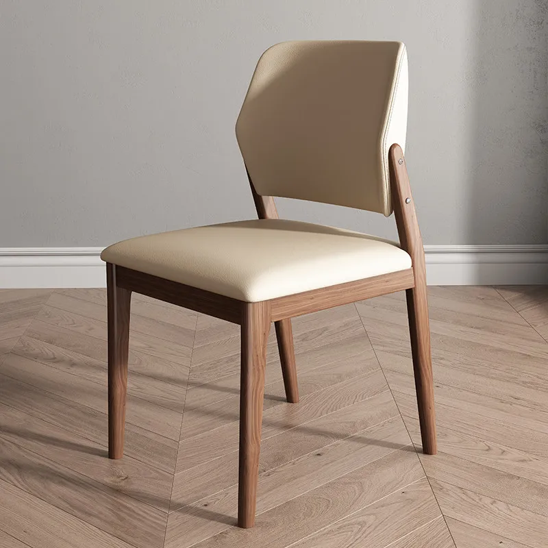 Modern Minimalist Dining Chairs Wooden Gaming Designer Bedroom Dining Chairs Mobile Wedding Retro Muebles Lounge Suite Furniture