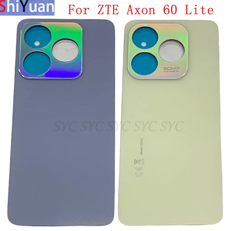 

Battery Cover Rear Door Housing Case For ZTE Axon 60 Lite Back Cover with Logo Replacement Parts