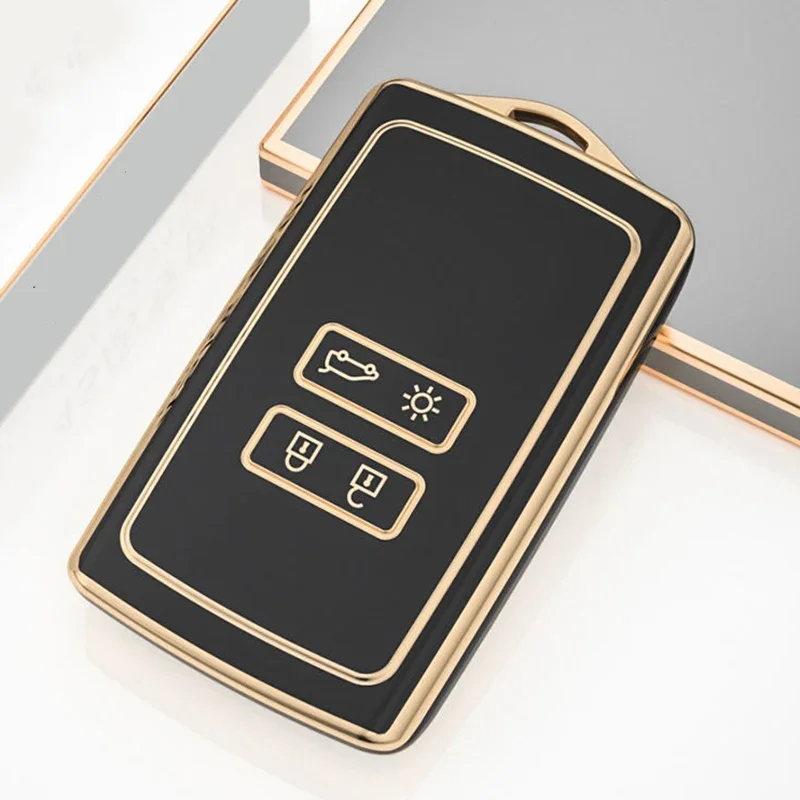 

TPU Car Key Case Cover for Dacia Duster Logan 3 Jogger Sandero for Renault Clio 5 Megane 4 Zoe Kadjar Captur Arkana Koleos