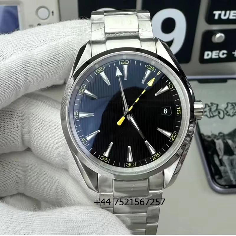 

Мужские роскошные автоматические механические часы для дайвинга с сапфировым стеклом, корпусом из нержавеющей стали 904, механизмом 8505, светящимися элементами и диаметром корпуса 41 мм.