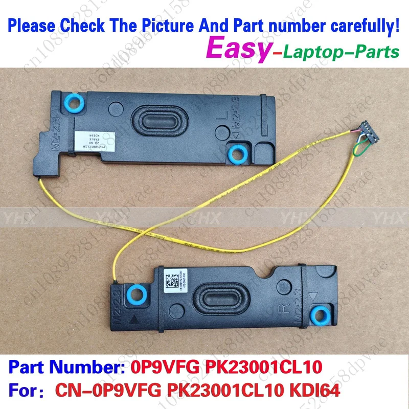 

GYX New For DELL 0P9VFG PK23001CL10 SPEAKER R+L Fast delivery