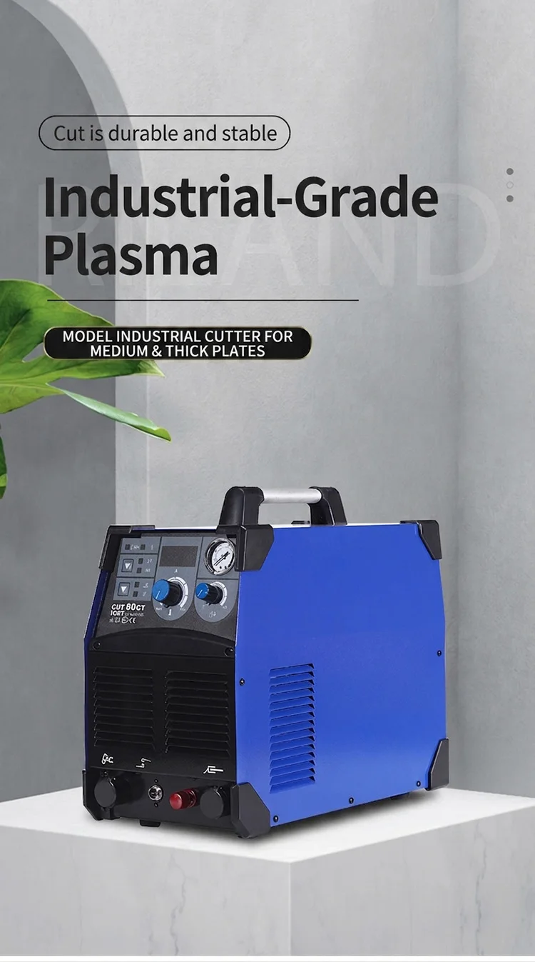 Plasma Cutter Machine 40mm Cutting Thickness 380V Portable for Metal CUT-100GT
