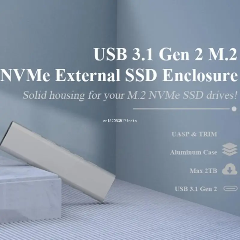 

Корпус USB TyeC NVME SSD для NVMe SSD USB TypeC преобразователей, чехол Прямая поставка