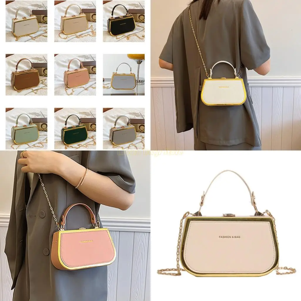 

X90d Женская коробка сумка для варки с вареньем для плеча сумки для цепочки сумочка