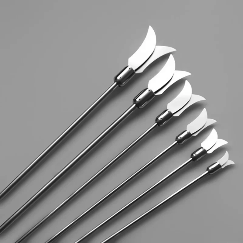 

Crescent telescopic 304/316 stainless steel laboratory stirring rod paddle blade flask small mouth