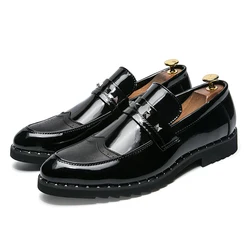 British Style Formal Shoes Men High Quality Leather Brogue Shoes For Men 2025 Business Men's Dress Shoes Man Social Shoes Male