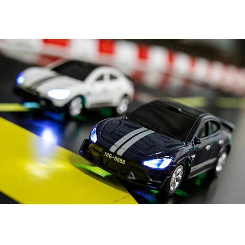 1:64 스케일 RC 드리프트 카, 멋진 LED 조명, 2단 기어, 리모컨 장난감, 시뮬레이션 스포츠 모델, 소년 어린이 선물용