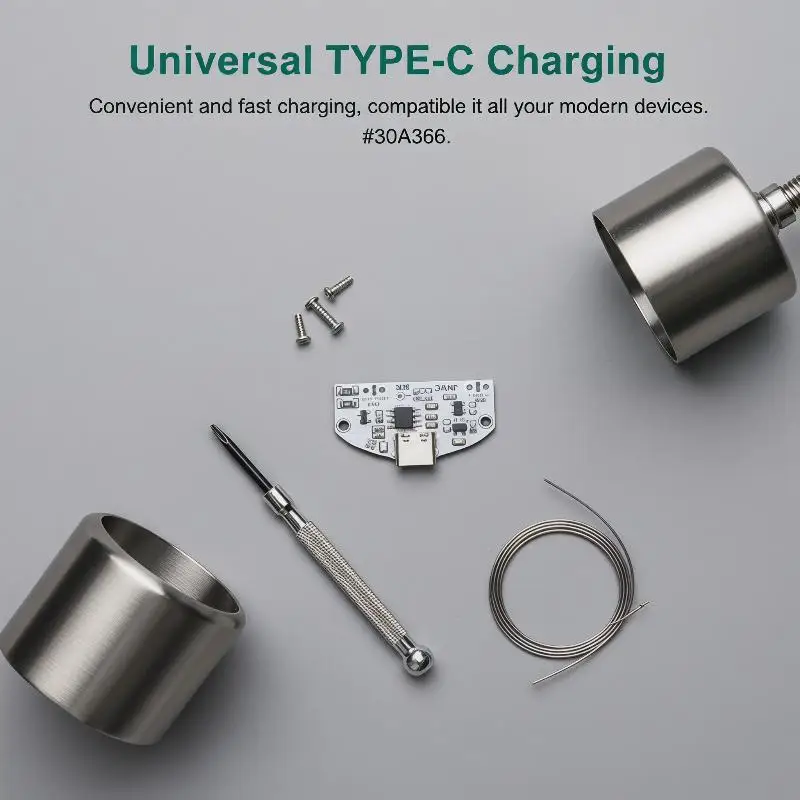 Table Lamp Circuit Board Type-C USB Charging Three Gear Stepless Dimming Led Touch Small Night Lamp Control Module