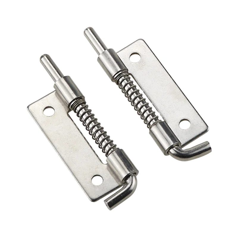 304 Stainless Steel Distribution Cabinet Box Door Axle Industrial Cabinet Door Detachable Left and Right Spring Pin Hinge